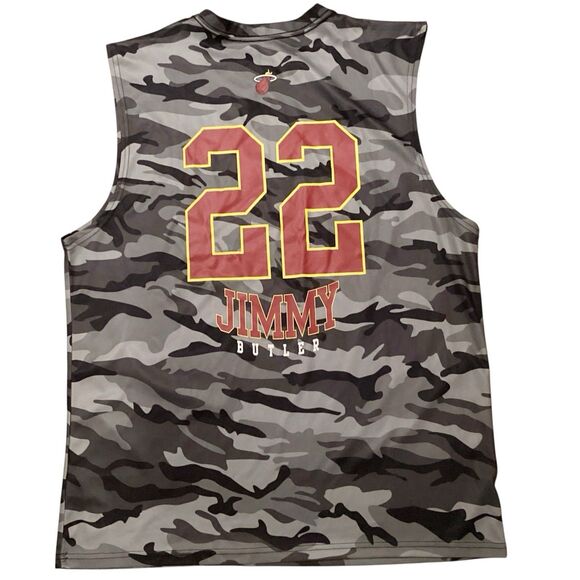 Jimmy Butler Miami Heat NBA Sleeveless Jersey Size XL Basketball Sports - Picture 2 of 3